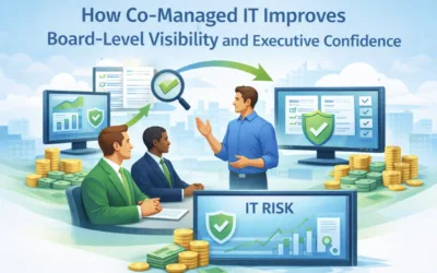 How Co-Managed IT Improves Board-Level Visibility and Executive Confidence